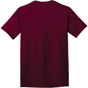 Suministro directo de fábrica con logotipo personalizado 100% algodón peinado cuello alto transpirable ecológico antiarrugas camiseta de calle - Product Image 2