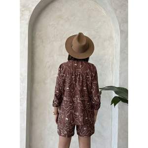 กางเกงขาสั้นปักลายขายส่งสำหรับผู้หญิง - Product Image 4