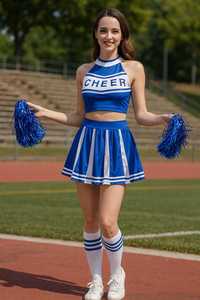 Uniformes de cheerleading personnalisés pour femmes en gros, uniformes de cheerleading pour les équipes latérales - Product Image 6