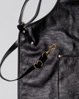Tablier en cuir de protection, tablier résistant au feu de qualité supérieure, cuir véritable, réglable, tablier en cuir pour barbier