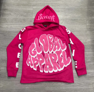 เสื้อฮู้ดแฟชั่นผู้ชายสไตล์ฮิปฮอป ลายการ์ตูนตะวันตก ผ้าโพลีเอสเตอร์/คอตตอน/ขนแกะ สำหรับฤดูหนาว - Product Image 2