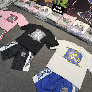 เสื้อยืดแขนสั้น & ชุดสั้นสีและขนาดที่มีจำหน่ายเสื้อยืดและชุดสั้นพร้อมฉลากส่วนตัวสั่งได้ - Product Image 3