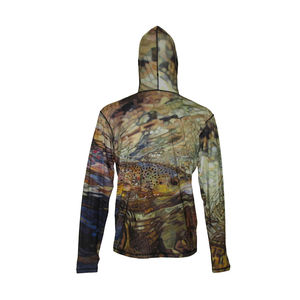 Sudadera de Pesca para Hombre 100% Poliéster - Protección Solar UPF 50+, Impermeable y Cortavientos, Diseño Personalizable, Manga Larga, Servicio OEM - Product Image 6