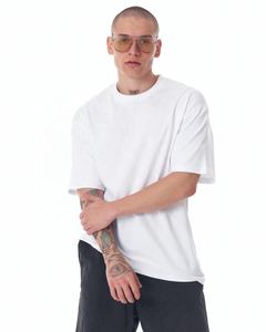 OEM personnalisable 100% coton surdimensionné hommes Streetwear T-Shirt haute qualité cousu lourd couleur personnalisée longue conception vierge personnalisée - Product Image 4