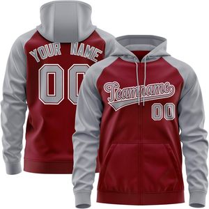 OEM personalizado Zip up sudaderas con capucha para hombres mujeres de punto 100% algodón con estampado de logotipo de bolsillo canguro disponible en mezcla de algodón y poliéster - Product Image 1