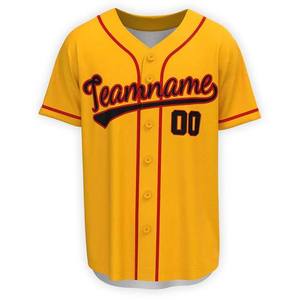 Camiseta de Béisbol para Adultos al por Mayor, OEM ODM, Logotipo Personalizado, Transpirable, de Secado Rápido, de Poliéster - Product Image 3