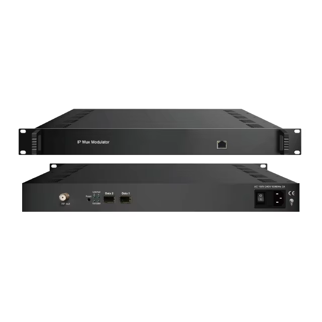 Headend Equipment Digital TV Headend 8 16 24 Channel Tuner to IP Gateway Supporting DVB- S/S2/S2X or DVB-C/T/T2/ISDB-T Tuner