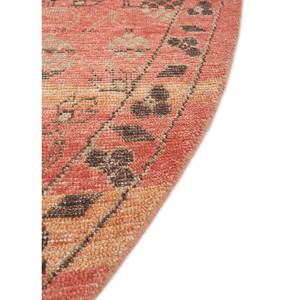 Alfombras de Lana Anudadas a Mano Erbe, Diseño Geométrico Abstracto Rojo y Naranja, Rectangulares de 9x12, para Pasillo o Dormitorio - Jaipur ZA GS-1016 - Product Image 4