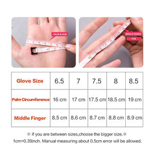 ถุงมือขับรถหนัง PU แบบเต็มนิ้ว หน้าจอสัมผัสได้ สีดำ ให้ความอบอุ่น ยืดหยุ่น - Product Image 6