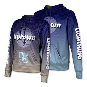 Haute qualité 6XL hiver essentiel sweat à capuche confortable Street Wear Logo personnalisable Cool impression en relief méthode d'impression numérique - Product Image 6