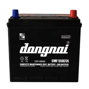 CMF 55D23L (12V - 60Ah) Maintenance-Free Batteries Reliable Power without the Hassle Made In Vietnam