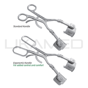 LIKAMED Kolbel Self-Retaining Glenoid Retractor Set Ergonomic <b>Handle</b> with <b>Hinge</b> Stainless Steel Blades Manual Power Source - Product Image 3