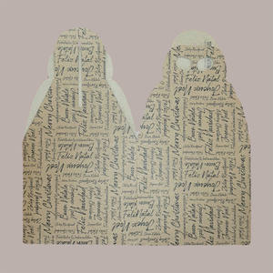 10 Cajas de Regalo Cuadradas para Panettone de 1 kg, en Cartón Marrón con Gráficos de Palabras Navideñas y Asa, para Celebraciones Festivas - Product Image 4
