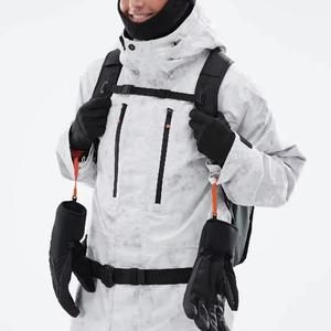 Conjunto de Traje de Esquí Térmico de 2 Piezas, Chaqueta y Pantalones Gruesos, Diseño Impermeable y Cortavientos con Capucha, Venta al Por Mayor Personalizada - Product Image 3