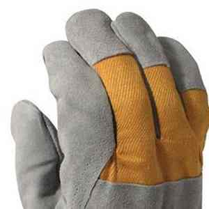 Gants de travail en cuir de haute qualité en gros peau de vache avec tissu doux vente à chaud meilleures caractéristiques nouveaux gants de travail en cuir - Product Image 2