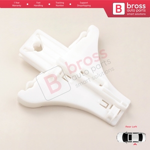 BWR44 Window Regulator Repair Clips Rear Left <b>Door</b> for Golf MK4 Jetta Bora A4 1J Passat B5 B5.5 3B Superb MK1 B5 3U 1J4839461 - Product Image 3