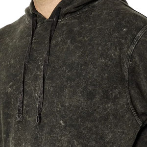 Survêtements en coton de haute qualité personnalisés Pantalons de survêtement et sweat-shirt Ensemble homme Streetwear Survêtement délavé à l'acide Ensemble 2 pièces - Product Image 5