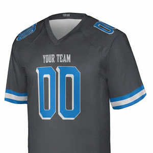 Camiseta de Fútbol Americano Sublimada Personalizada, Transpirable, Nuevo Estilo, Mejor Precio, Camiseta de Fútbol Americano Unisex - Product Image 4