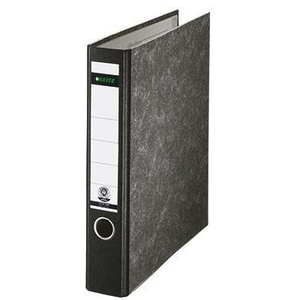 Leitz A4 Recycled Paperboard Box <b>File</b> with <b>Paper</b> Laminated Inner Pockets & Document Clip - Product Image 1
