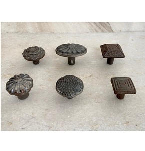 Antique Style Iron Knob <b>Pull</b> Cabinet Drawer <b>for</b> <b>Home</b> Dresser Door Cabinet Furniture Decorative Kitchen Wardrobe Handle Knobs - Product Image 1