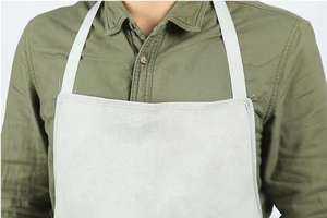 Delantal de cuero térmico a prueba de fuego personalizado para Trabajador de soldadura - Product Image 5