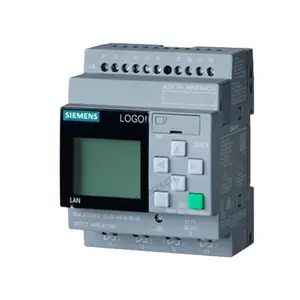 Siemens LOGO PLC SIMATIC 24RCE, modul logika, display PS/I/O: 24V AC/DC 24V/relay, 8 DI/4 DQ 6ED1052-1HB08-0BA1