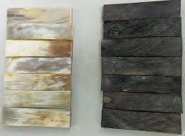 เกล็ดบล็อกเกล็ดแบนสไตล์สัตว์งานฝีมือธรรมชาติทำจาก HF เทคนิคดิบแกะ - Product Image 2