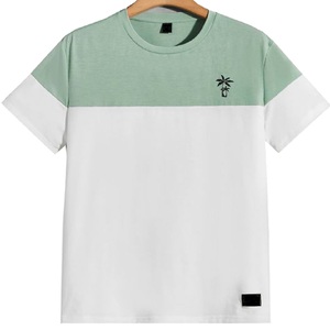 T-shirt de couleur unie à col rond pour hommes à séchage rapide de qualité standard de première classe en gros prix bon marché de l'usine directe - Product Image 5