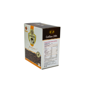 ผงกาแฟ 24H (กล่องขาว) ราคาดี ส่วนผสมรสชาติที่แยกส่วนที่ใช้ในการเตรียมผลิตในเวียดนามผู้ผลิต - Product Image 1