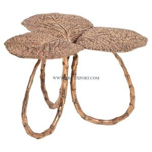 Laiton Antique grande taille décoration de la maison Table basse plus grande qualité forme personnalisée en laiton conception Unique Table de salon - Product Image 2