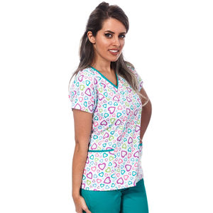 Uniformes Médicos Sublimados Transpirables Unisex, Anti-Decoloración, Alta Durabilidad, Secado Rápido, para Uso Hospitalario - Product Image 6