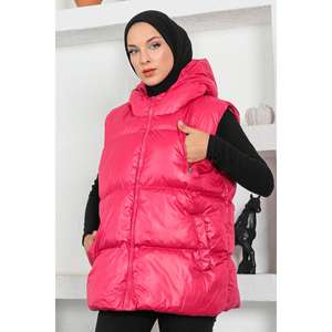 Chaleco Inflable Rosa con Diseño de Gabardina MSW9468-3 - Product Image 2