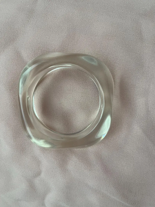 Fashion Multi Candy Color Uneven Resin <b>Bangle</b> Bracelet Trendy <b>Charm</b> Shiny Circular Colorful Chunky Women's Party Christian - Product Image 5