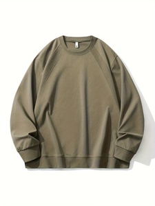 Sweat-shirt tricoté 100 % coton uni délavé à l'acide, zippé, vierge, décontracté pour homme, de haute qualité, personnalisable, vente en gros - Product Image 1