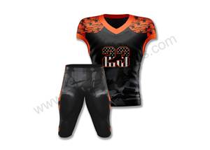 Maillots de football américain personnalisables Style jeunesse Design respirant Derniers uniformes - Product Image 5