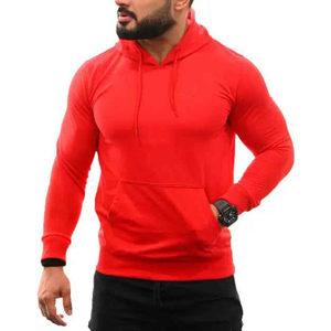 Venta al por mayor por encargo de talla grande de los hombres 100% algodón sudaderas con capucha de manga larga cuello de invierno patrón de impresión - Product Image 5