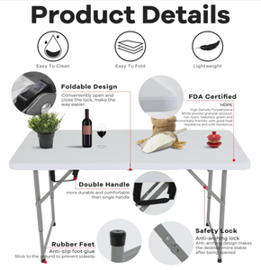 <span class=keywords><strong>TODO</strong></span> 2023 nouvelle vente chaude personnalisée en gros en alliage d'aluminium Compact Mini table pliante portable avec des prix bon marché - Product Image 4