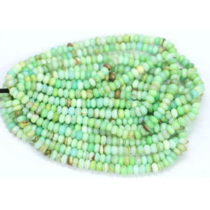 Cuentas de Ópalo Verde Menta del Desierto, Forma Redonda Lisa, 16 Pulgadas, 7-10 mm, Cuentas de Piedras Preciosas Redondas Lisas, Calidad AA - Product Image 2