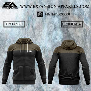 Venta al por mayor de alta calidad de algodón orgánico Sudadera con capucha de los hombres personalizado impreso Unisex Casual Streetwear con capucha bordada para el invierno - Product Image 4