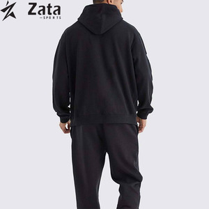 Meilleure vente Logo personnalisé imprimé solide écologique respirant bouffant impression doublé sweats à capuche professionnel fait à la main Style pull - Product Image 4