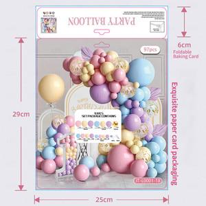 ชุดลูกโป่งงานปาร์ตี้หลากสีลาเท็กซ์ & เศษกระดาษสีสัน - Product Image 4