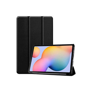 Housse intelligente Netzy 1-en-1 SAFA pour Galaxy Tab S7 Plus T970 11 pouces, étui noir avec support compatible en PC, cuir et silicone pour enfants - Product Image 1