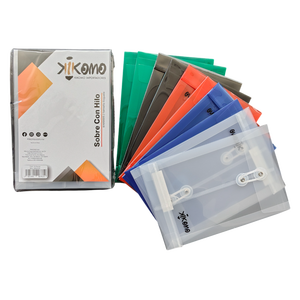 Sobre vertical con cierre y hilo, tamaño carta, compacto y seguro - Product Image 3