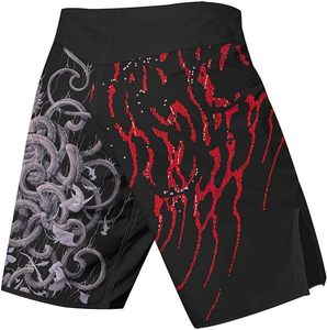 Pantalones Cortos de MMA para Hombre de Poliéster de Alta Calidad, Transpirables, de Secado Rápido, Estilo Urbano, Sólidos, Suministro Directo de Fábrica Profesional - Product Image 1