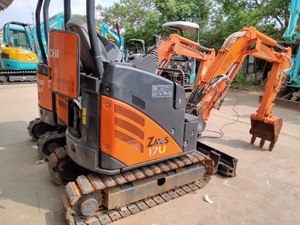 Maquinaria de segunda mano Hitachi, miniexcavadora usada de 1.7 toneladas ZX17U-5A, excavadora pequeña usada original importada de segunda mano. - Product Image 5