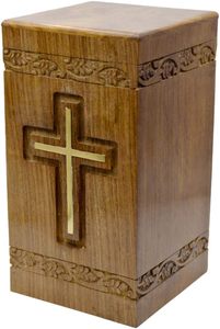 Ooden-caja de urnas de madera, caja de urnas de madera - Product Image 5