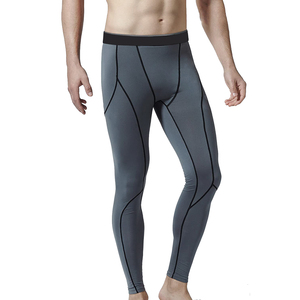 Leggings de yoga de haute qualité pour hommes, tissu 100% élasthanne polyester, imprimé camouflage, séchage rapide, respirant, taille élastique, entraînement sportif - Product Image 1