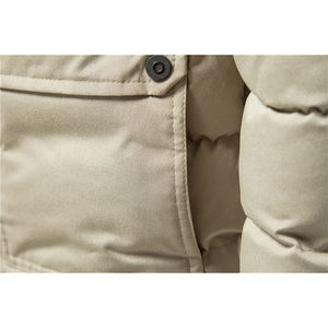 Veste d'hiver matelassée réversible imperméable pour homme, style dernier cri, qualité supérieure, avec col à capuche et logo frontal, idéale pour l'extérieur - Product Image 5