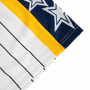 Short athlétique d'été en polyester et nylon Paisley XS sublimé pour hommes Short d'entraînement de basket-ball de gymnastique à séchage rapide personnalisé - Product Image 3