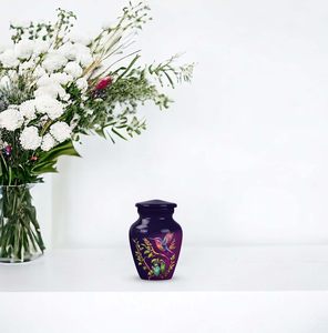 Purple Hummingbird <b>Urns</b> for Adult Ashes Burial <b>Urns</b> for Dad <b>Large</b> <b>Urn</b> for Male Female Funeral Ashes Men Women Custom SIze - Product Image 5